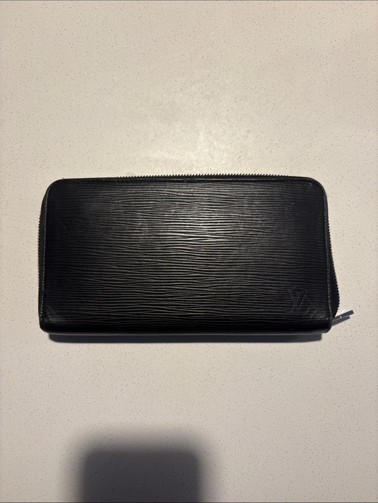 Louis Vuitton Handbags - Louis Vuitton Black Epi Leather Zip-Around Wallet